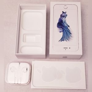 Apple HeadPhone & Empty iPhone 6s Box